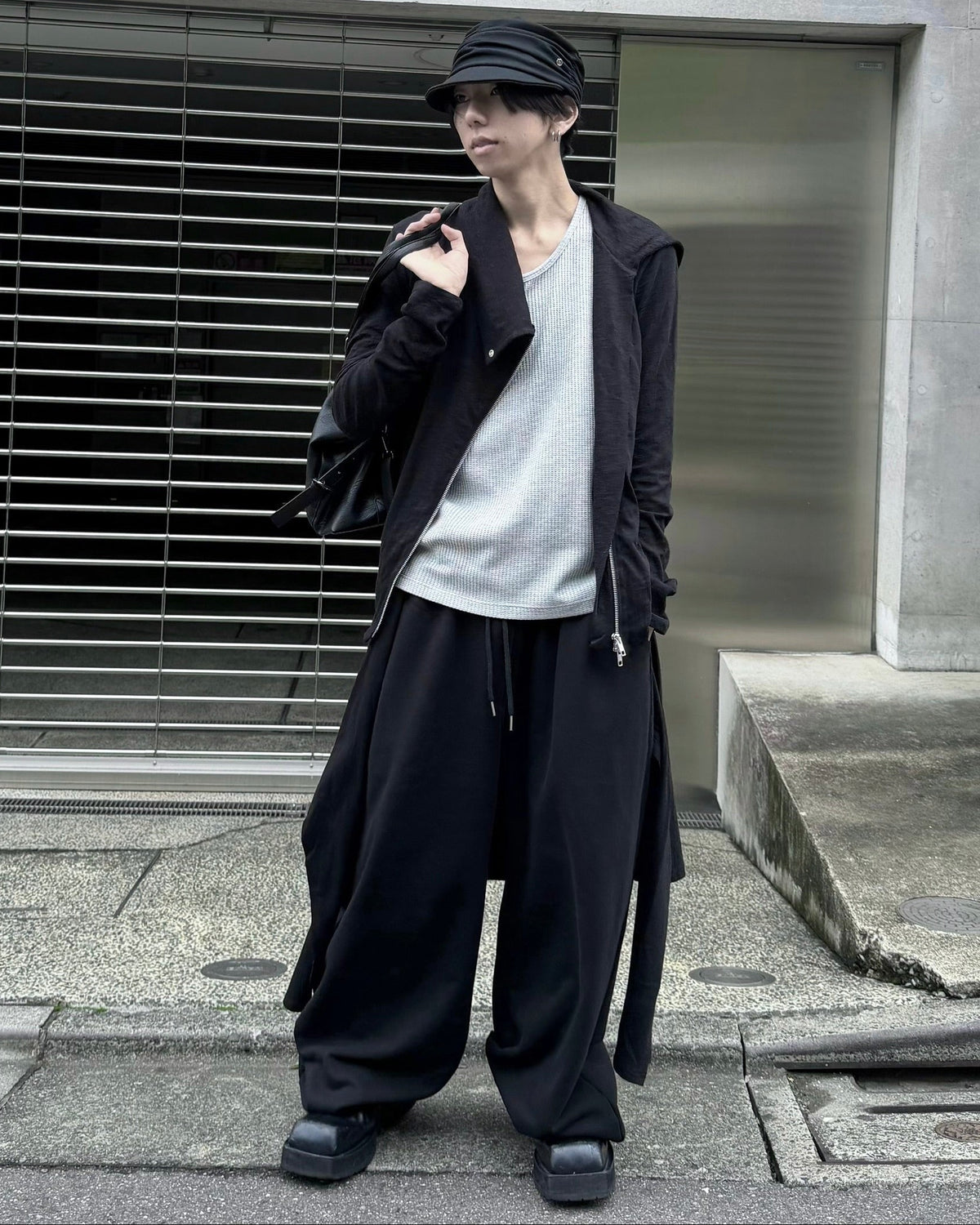 受注制【nmtc+】Drape Layer Pants (2color)