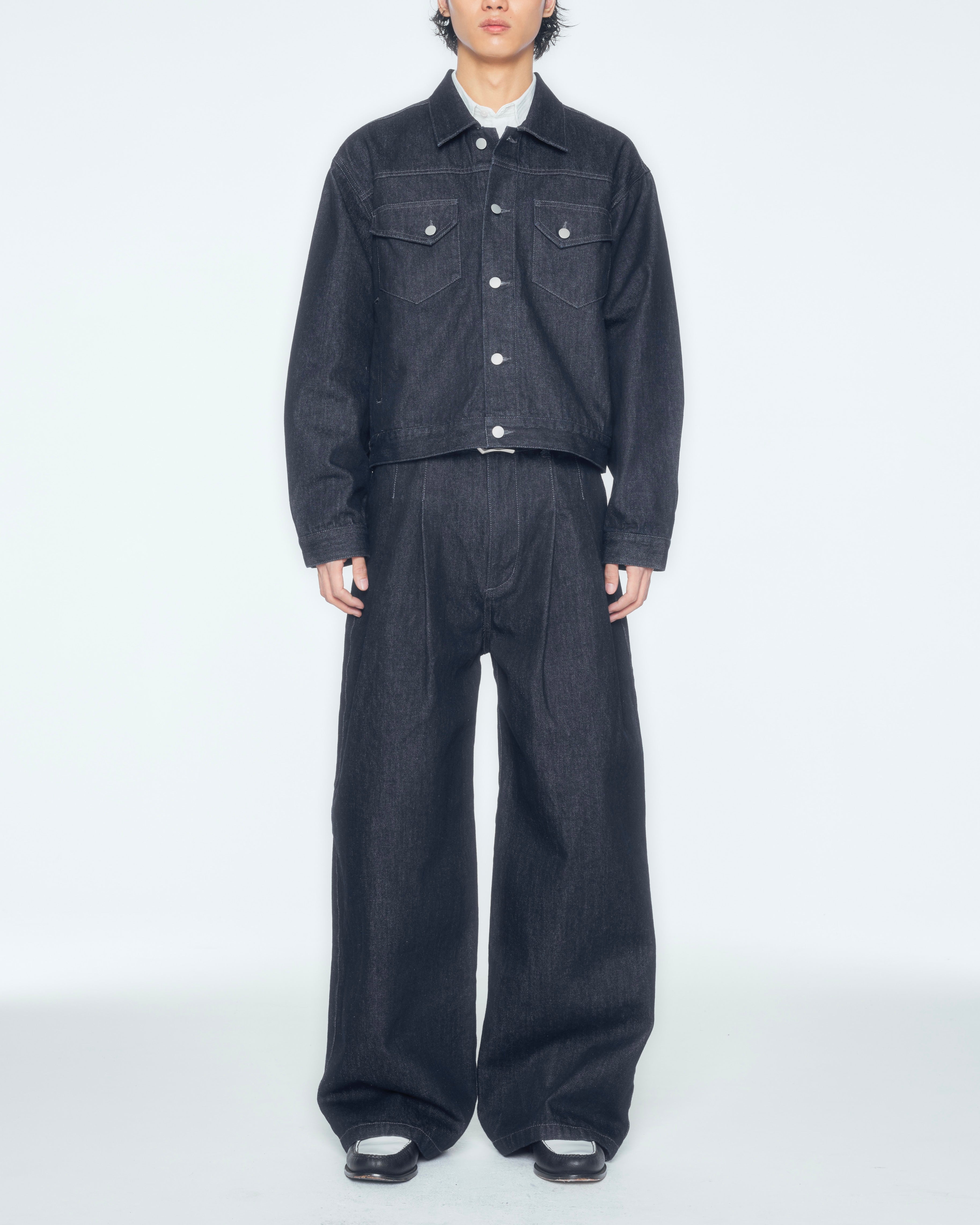 【CS】two tuck baggy denim