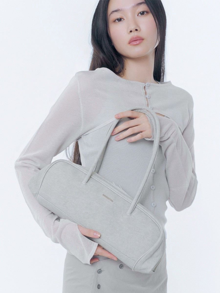 【Miseki seoul】Twill baguette bag