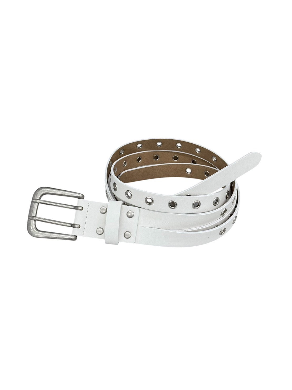 6/5 20:00発売 受注制【nmtc+】Double Strap Long Belt (2color)