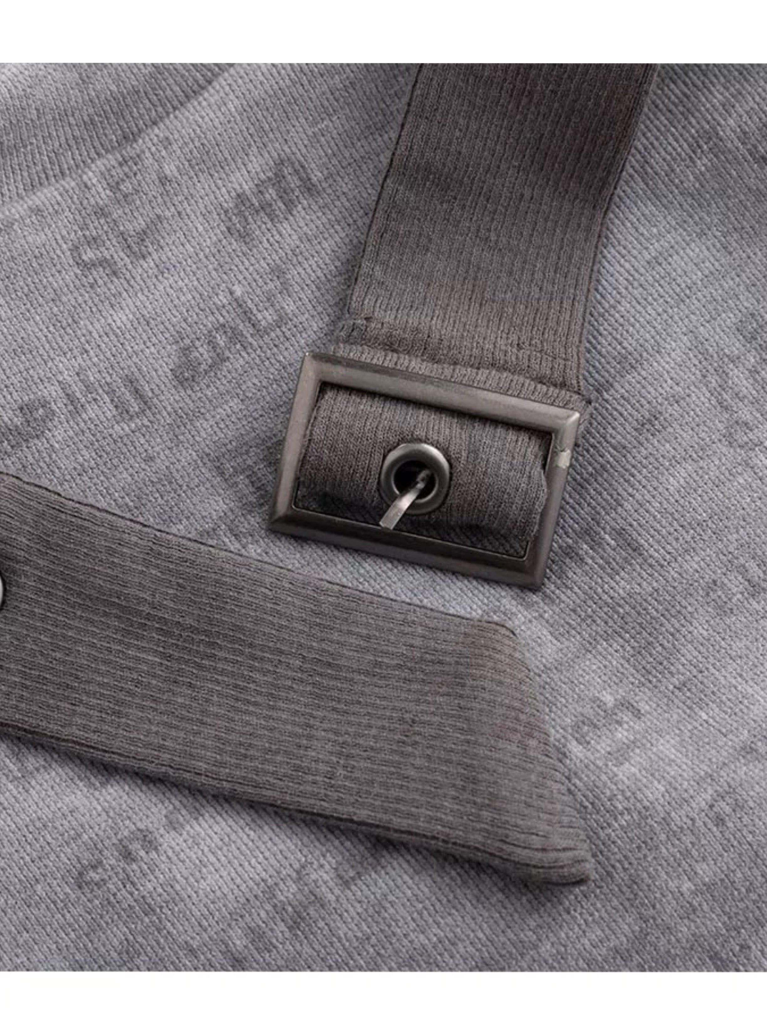 【Cest Nous】Gray Cowl Neck 
Top