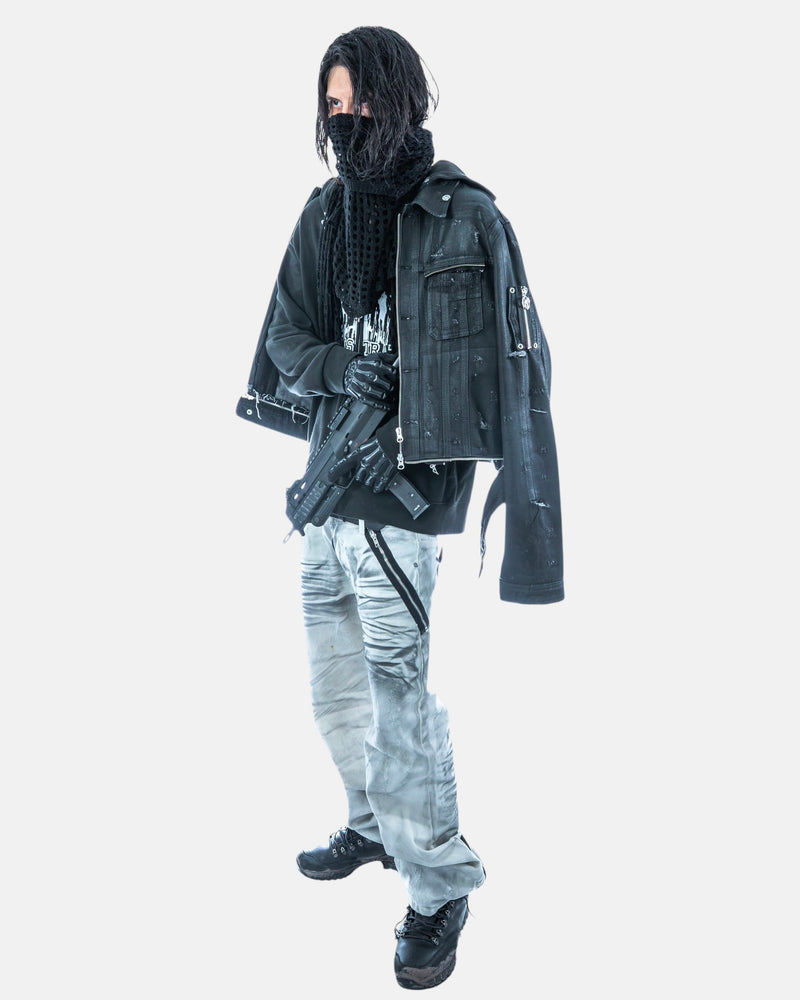 【LOIN ARMIS】 Abandoned Repair baggy jeans