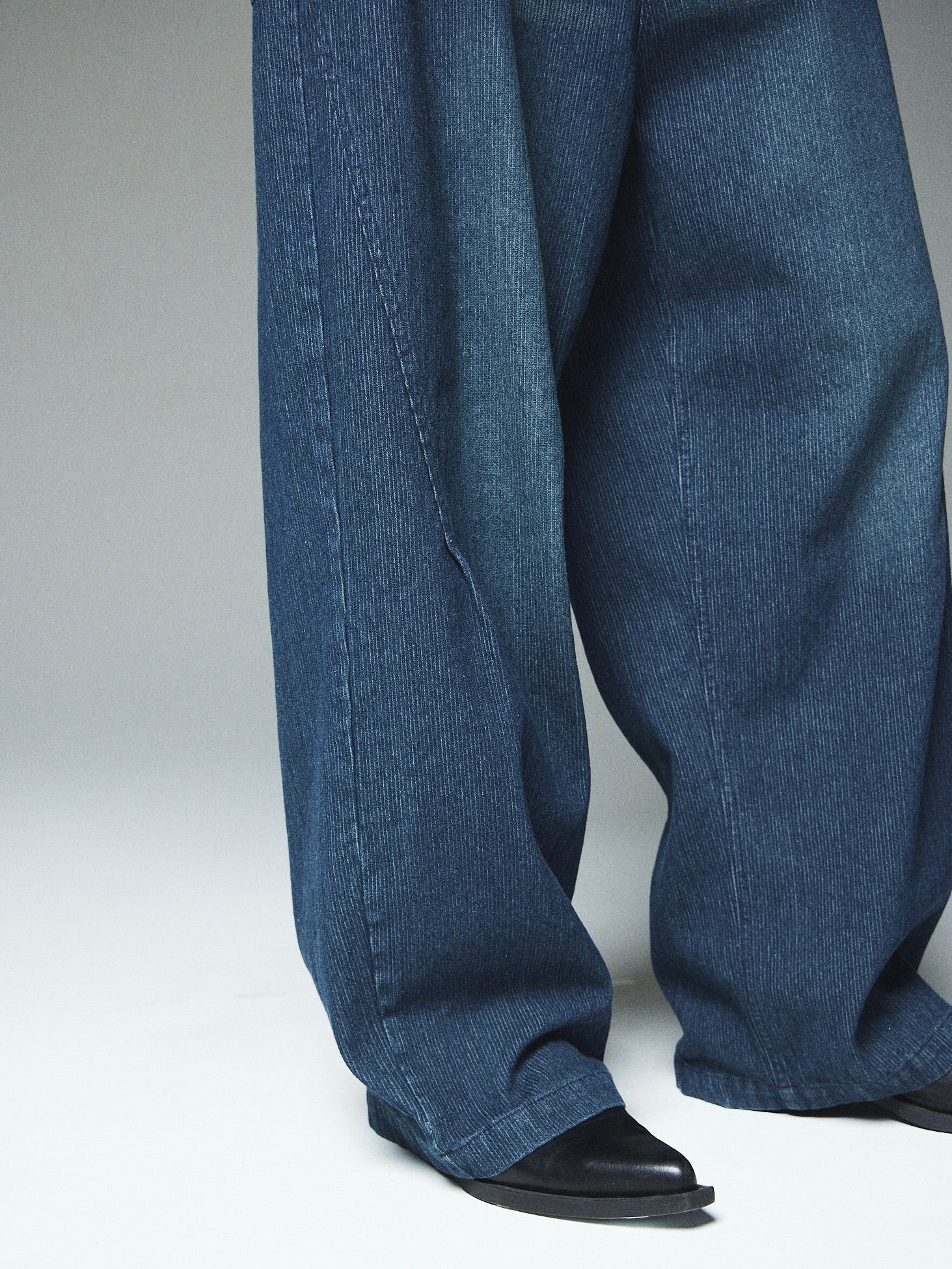 【CS】chain twill denim pants