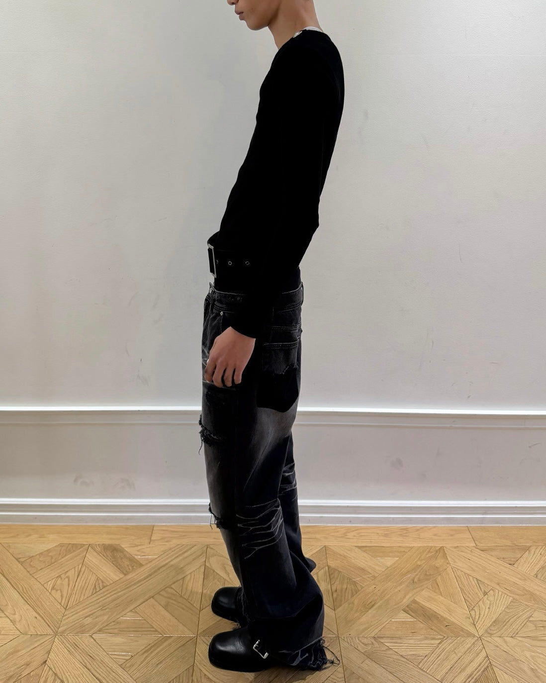 【LECYTO】Stray V-Neck Set