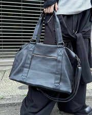 受注制【nmtc+】modern 2way fake leather cross bag