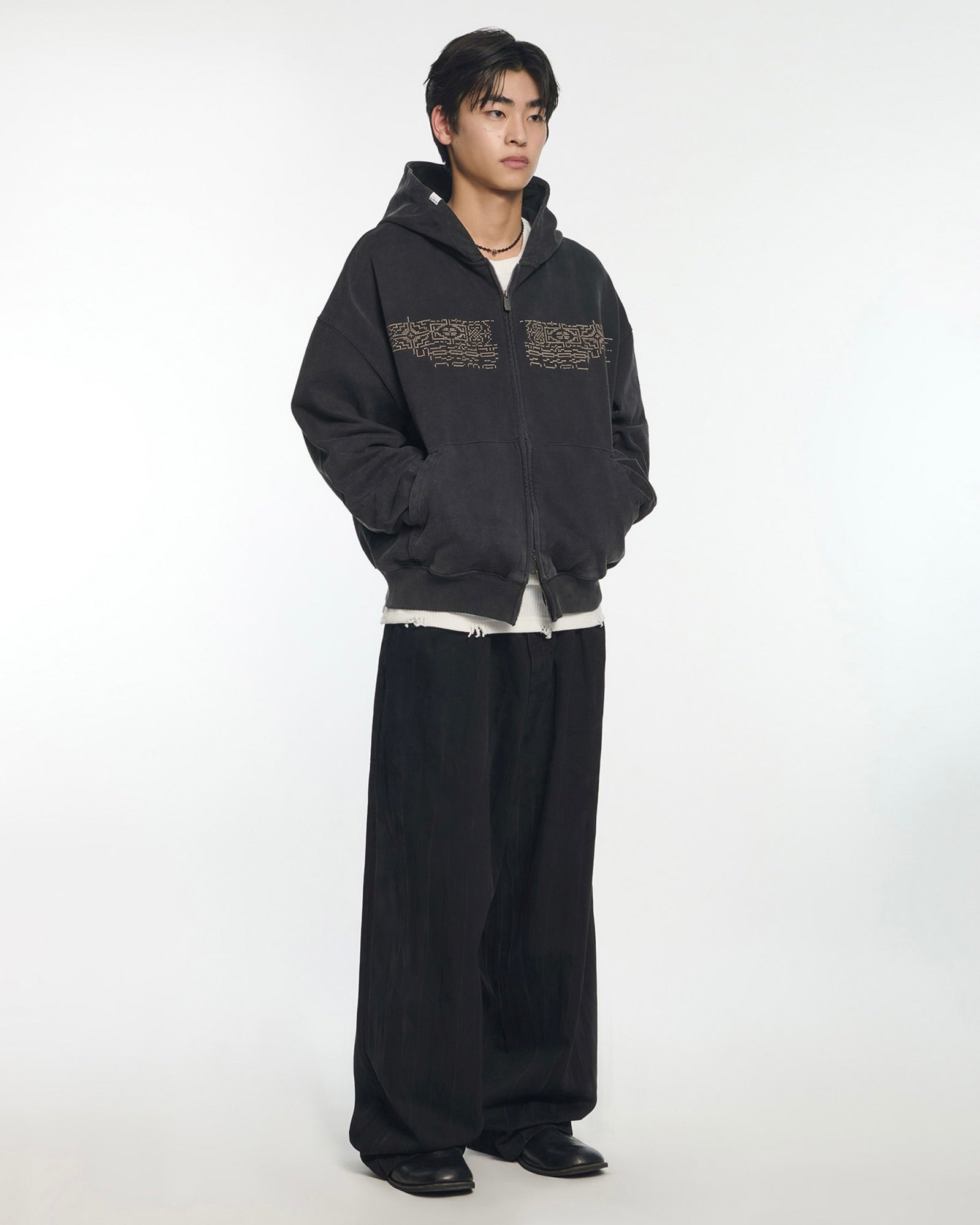 【NOMANUAL】D.P HOODED ZIP-UP