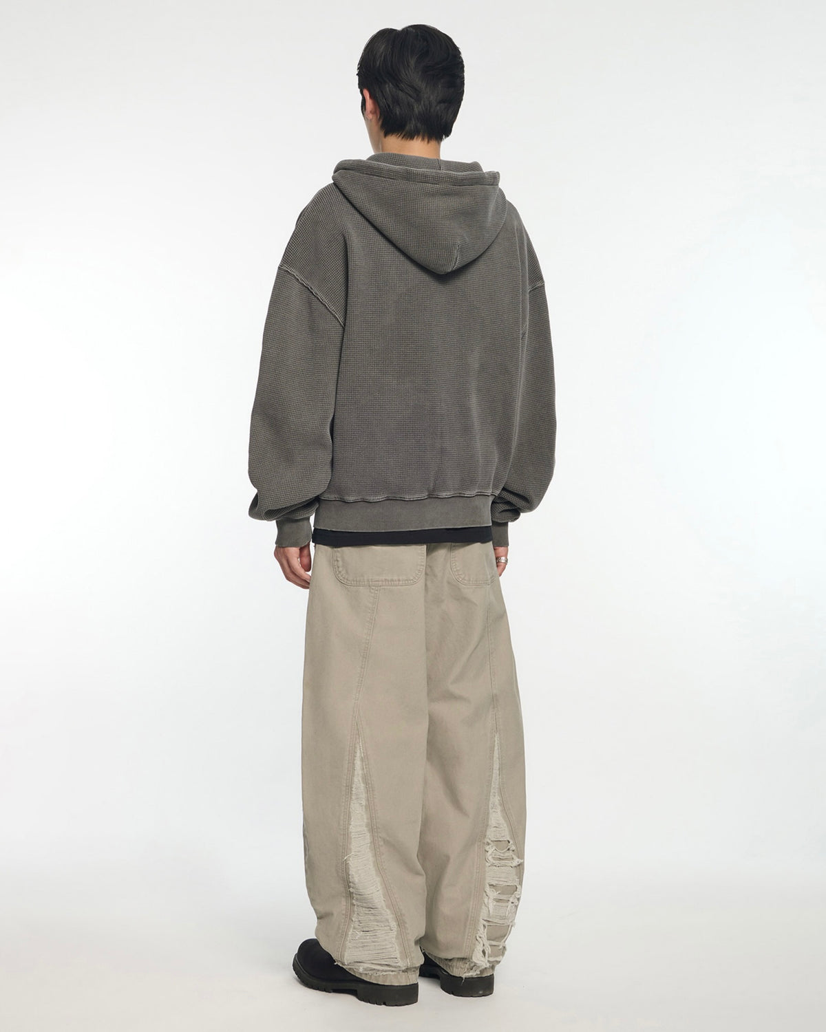 【NOMANUAL】PANEL DESTROYED PANTS