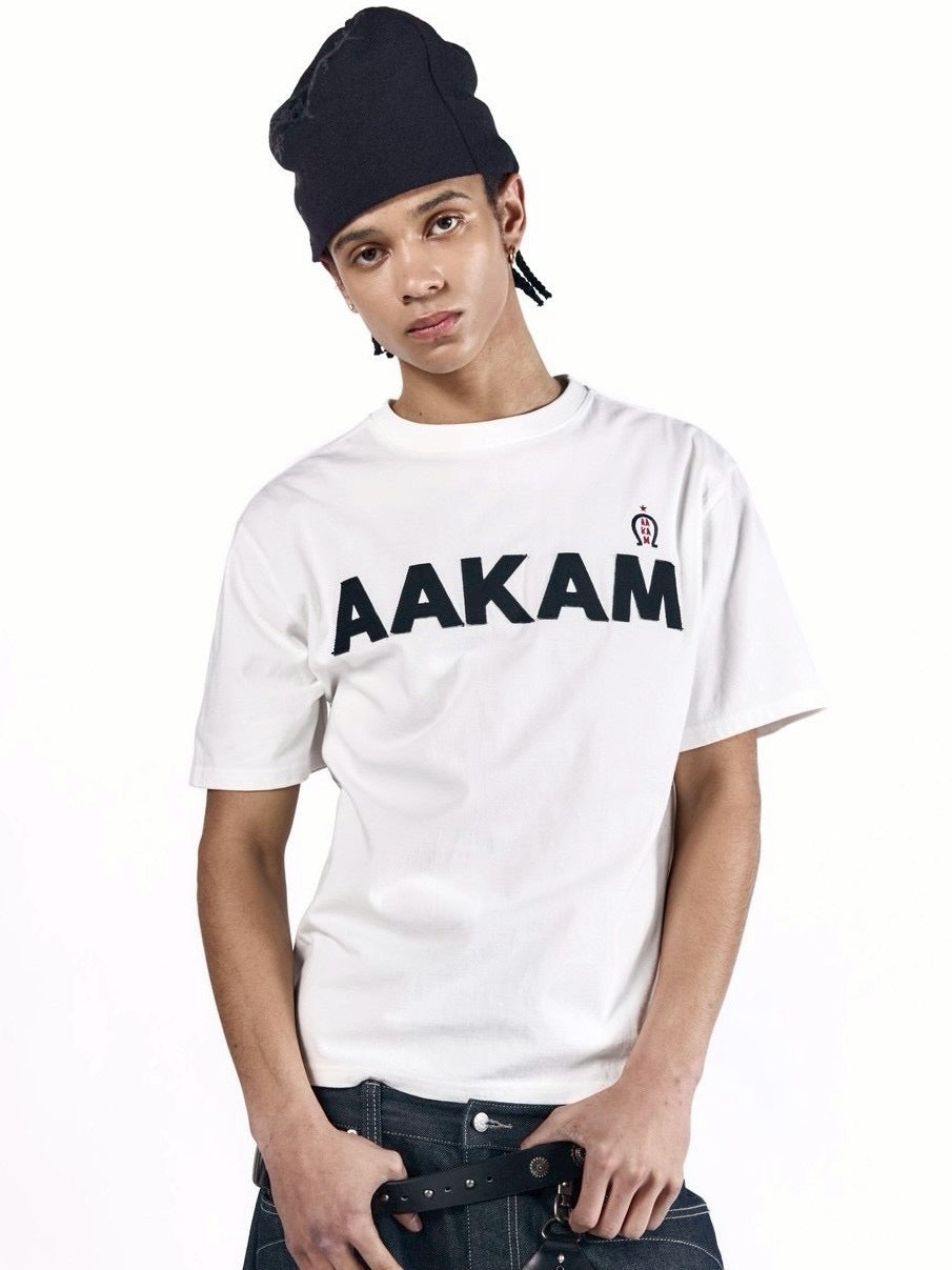 【AAKAM】Gothic Graphic Beanie