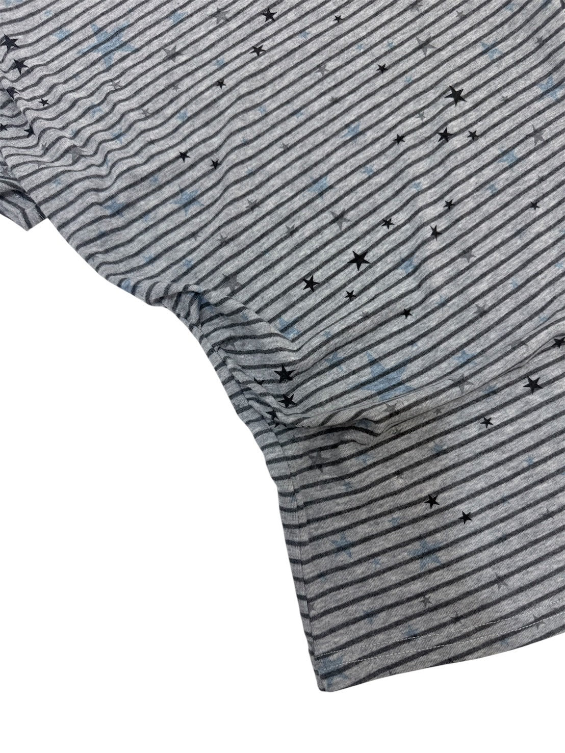 6/19 20:00発売 受注制【nmtc+】Holly Star Stripe Drape Tee (2color)