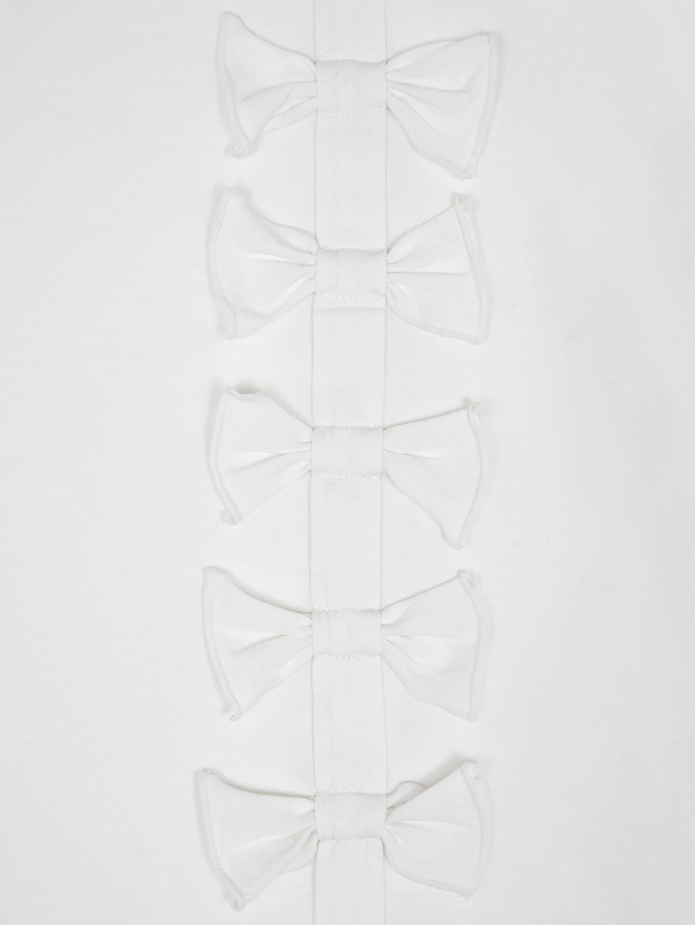 6/8 21:00発売【TUOMIO】RIBBON OFF SHOULDER T-SHIRT