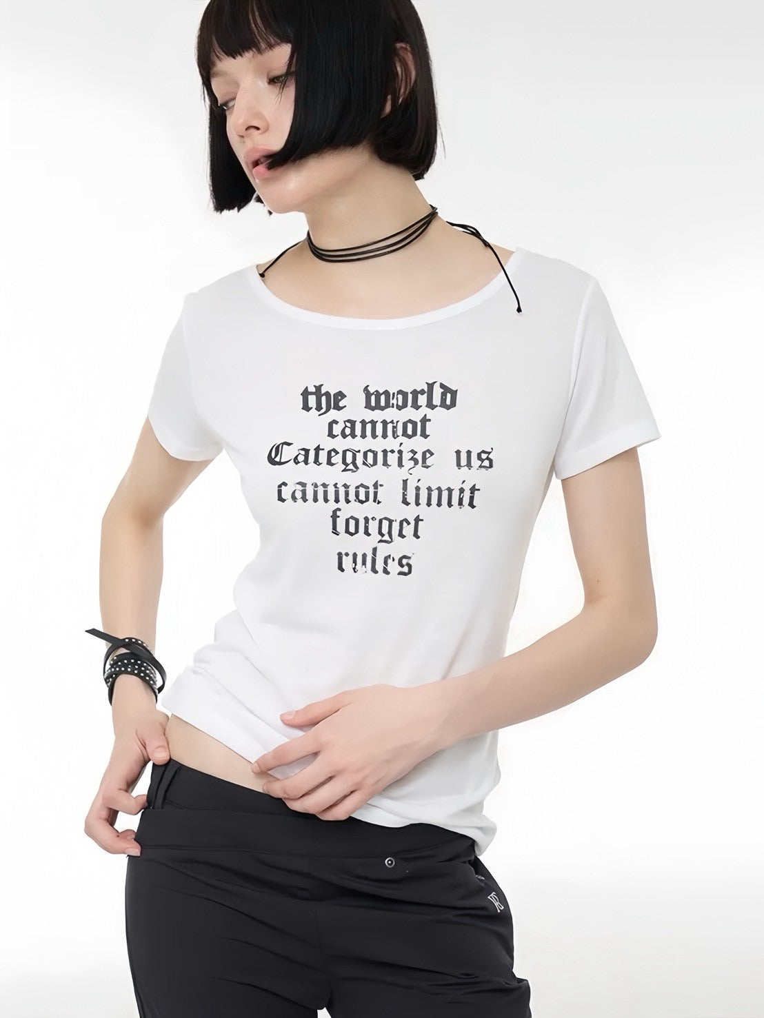 【ROCK CAKE】Forget The Rules Top