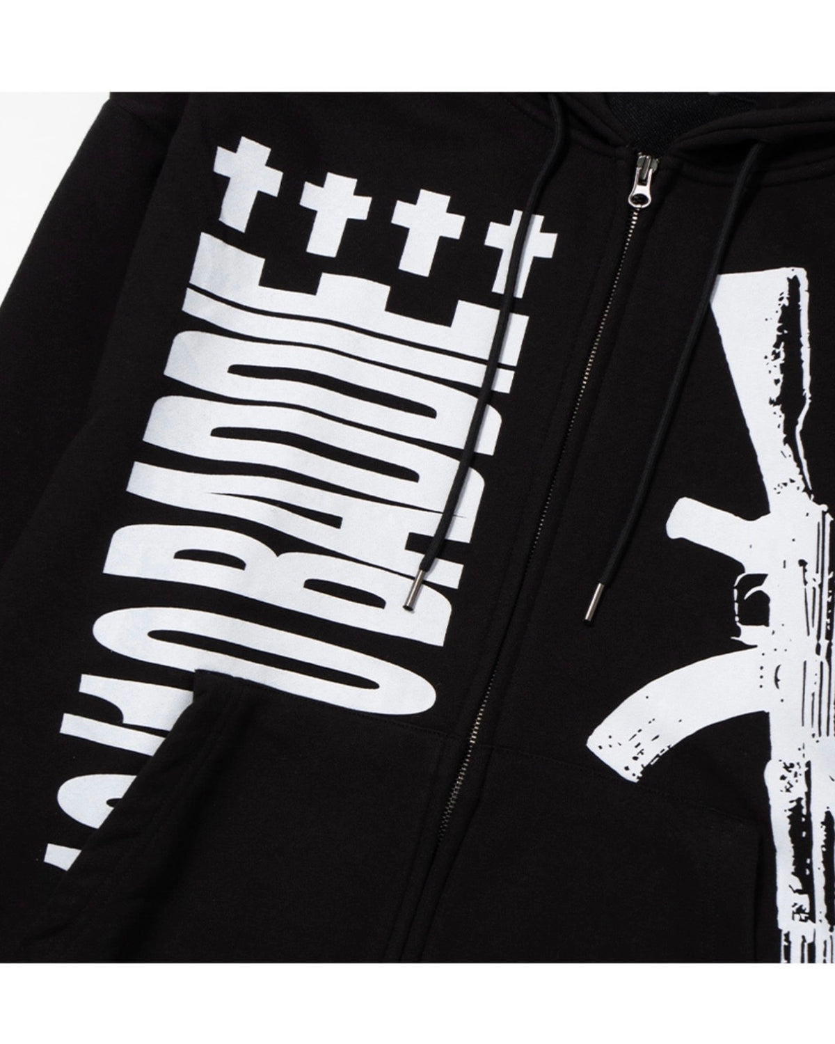 【FANCY CLUB】BADDIE HOODED ZIP-UP