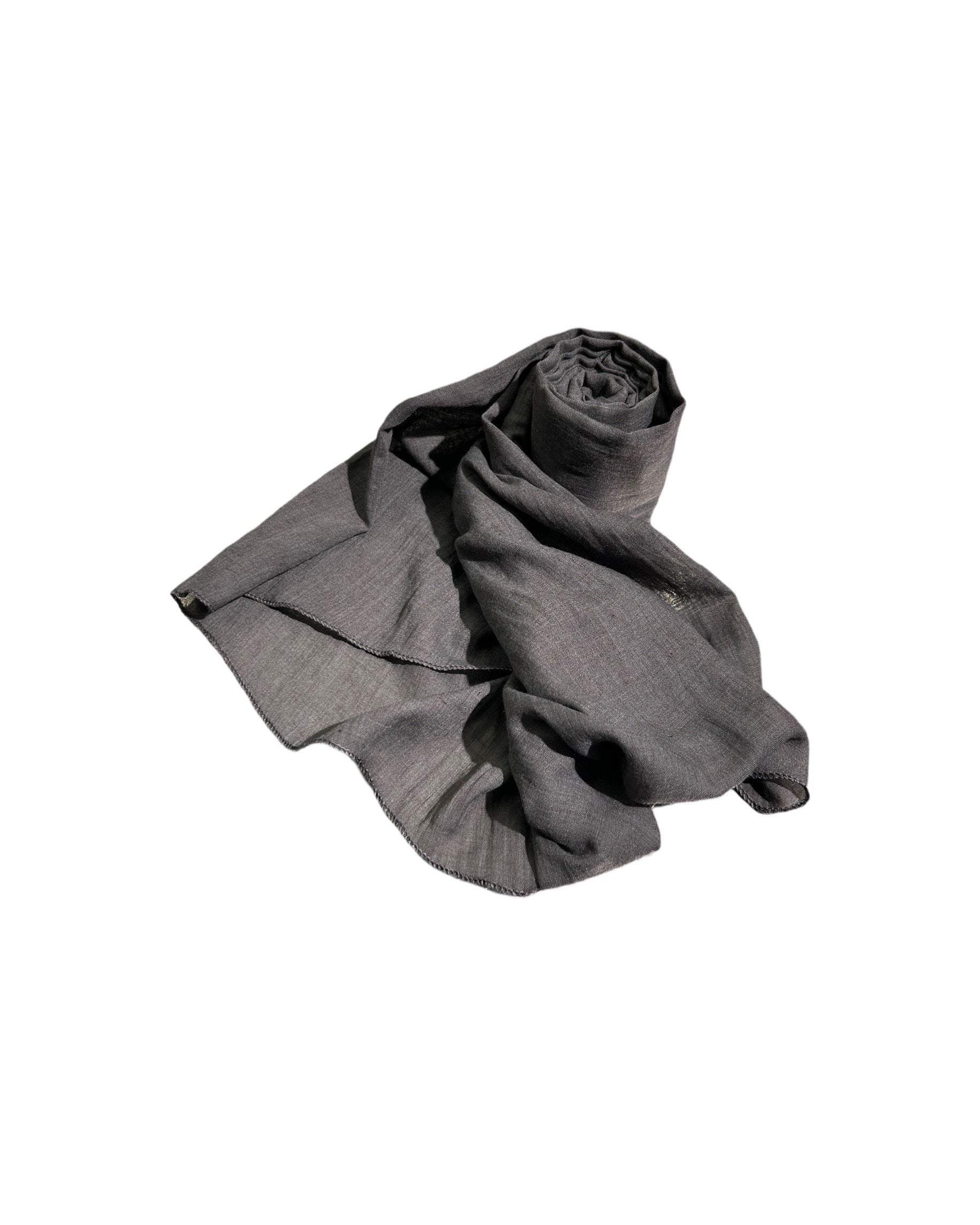 4/25 20:00発売 受注制【nmtc+】simple color scarf (4color)