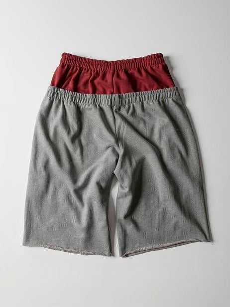 【roaringrad】Double Waist Bermuda Sweat Pants