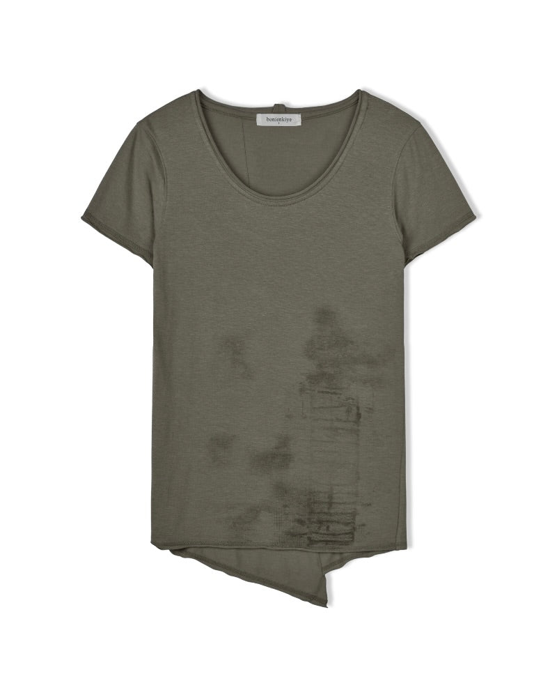【bonienkiye】Faded Seam Tee