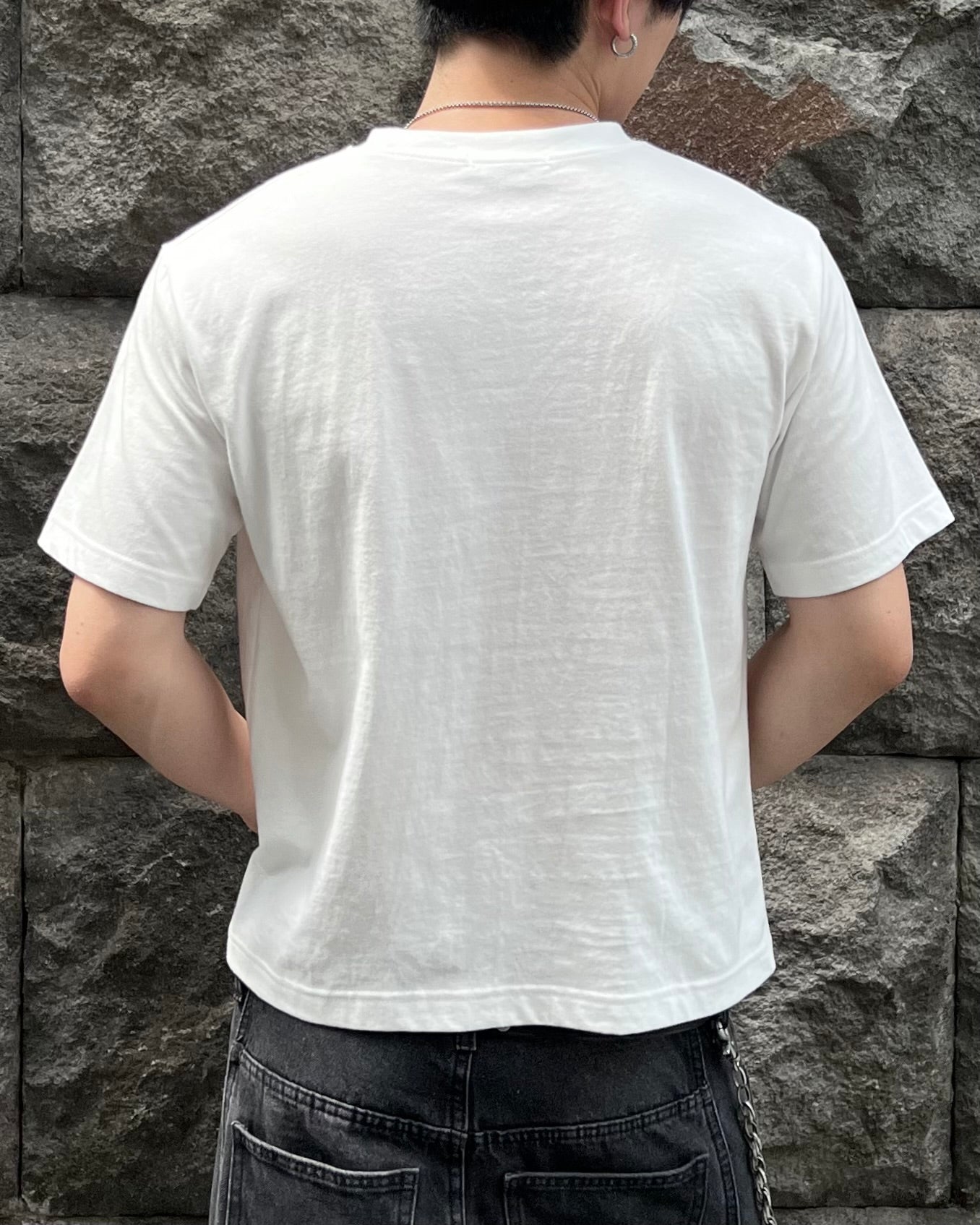 大阪店WEB限定受注制【Chikashitsu +】cat mood graphic t-shirt (2color)