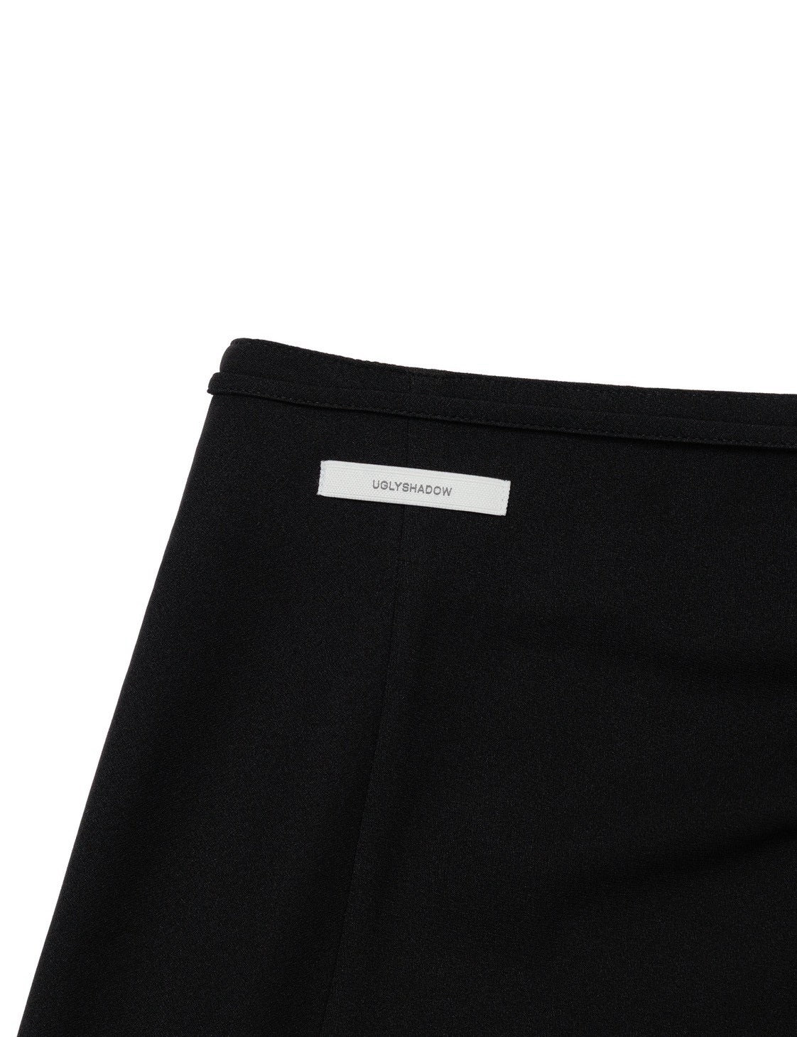 【Uglyshadow】RUCHED LONG TIE SKIRT