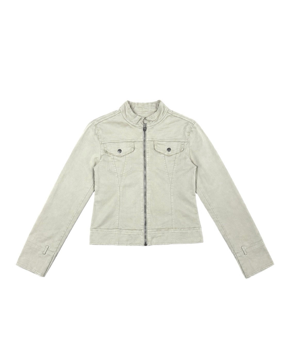 受注制【OaKS】washed zip-up jacket (3color)