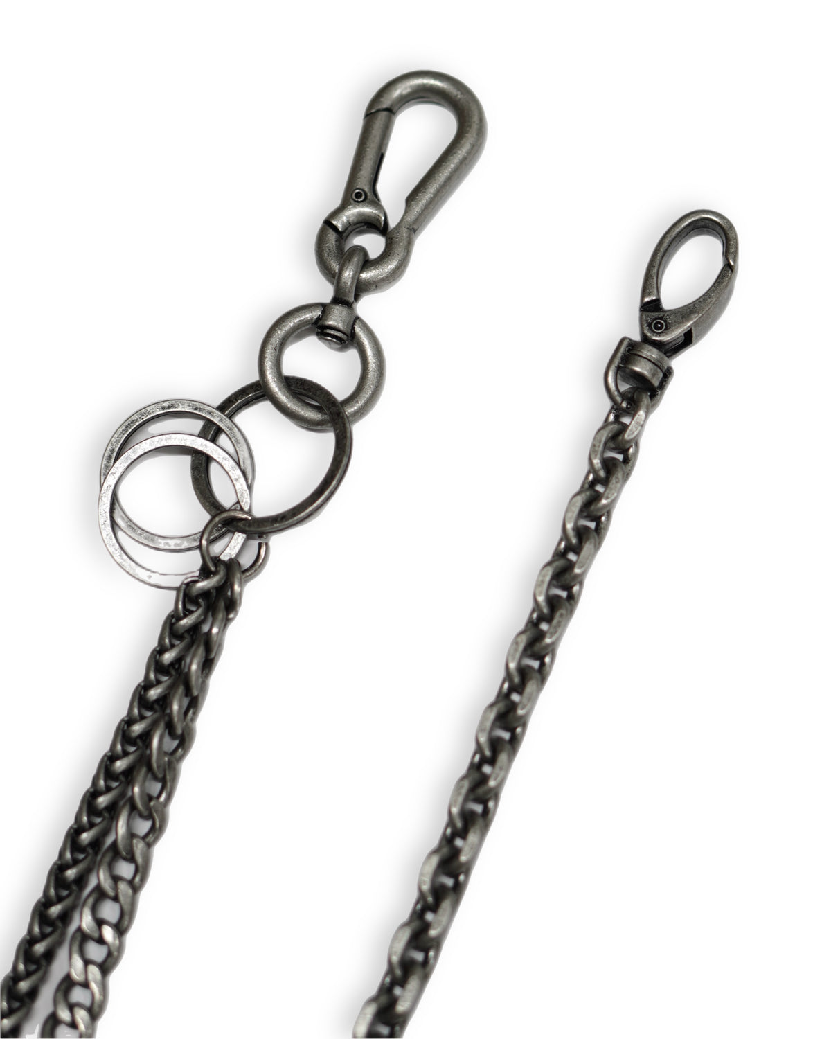 【CHIKASHITSU PLUS HIGH】Industrial link wallet chain