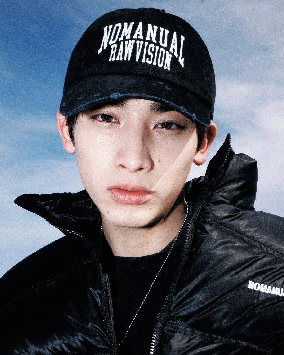 【NOMANUAL】RAW VISION DAMAGED BALL CAP
