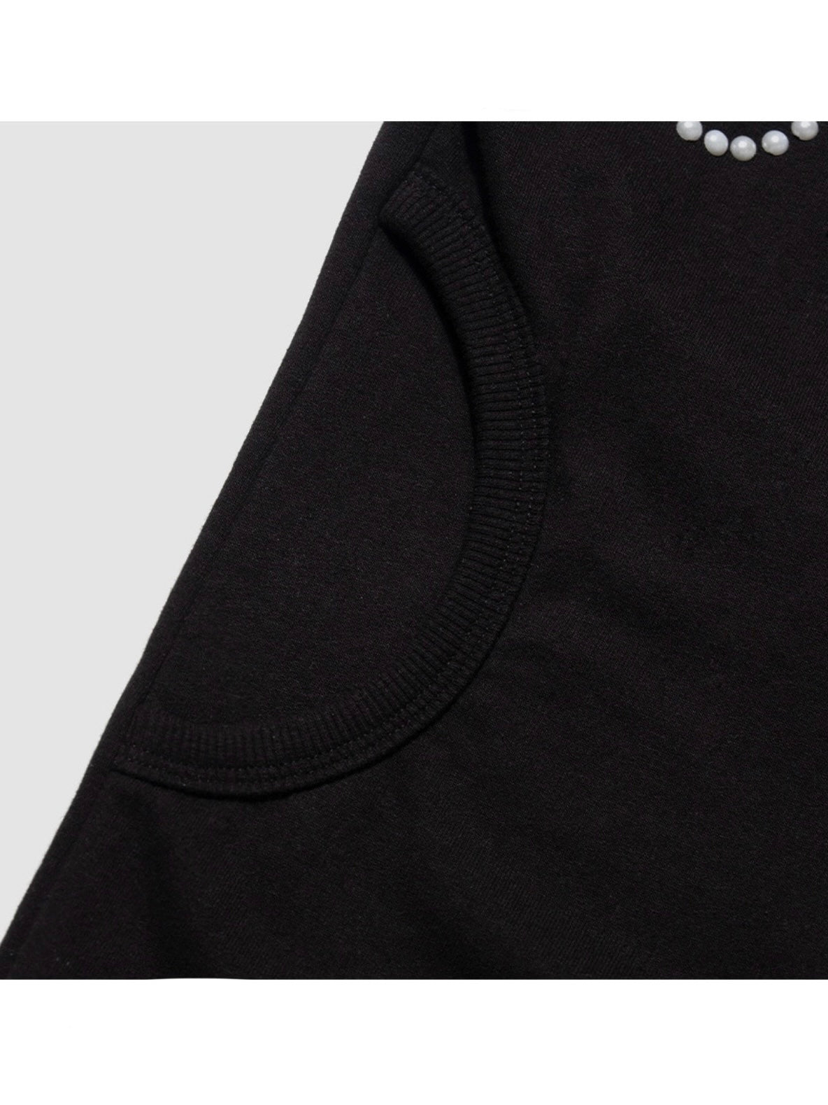 【FANCY CLUB】HOTFIX PUFF SLEEVE HOOD ZIP-UP