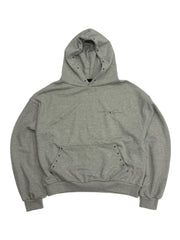 受注制【Chikashitsu +】studs design overfit hoodie (2color)