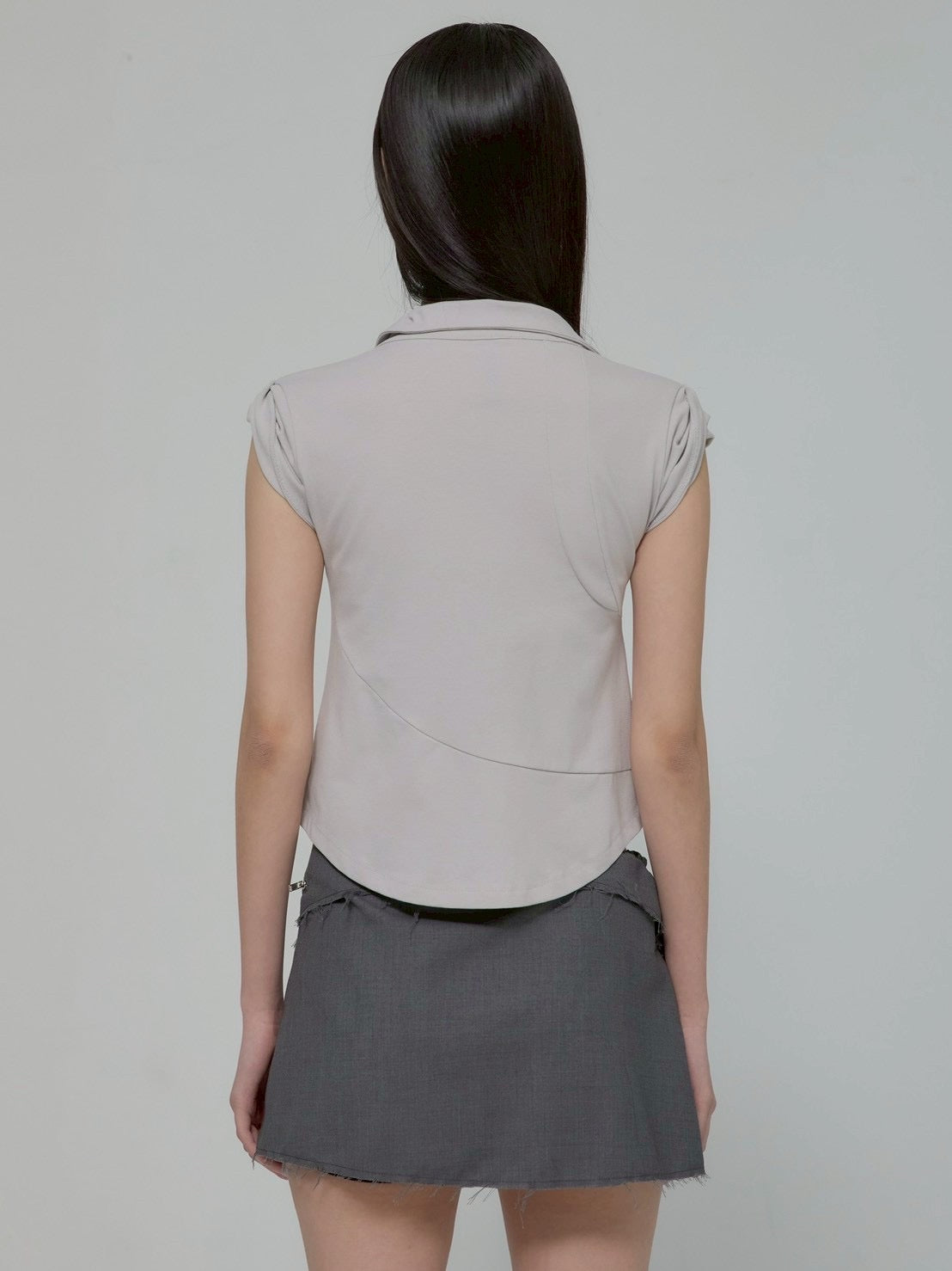 6/22 21:00発売【FLAREUP】Paneled Half Shirts