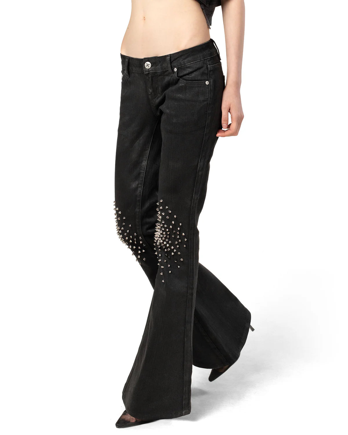 【RACER WORLDWIDE】Waxed Spike Denim