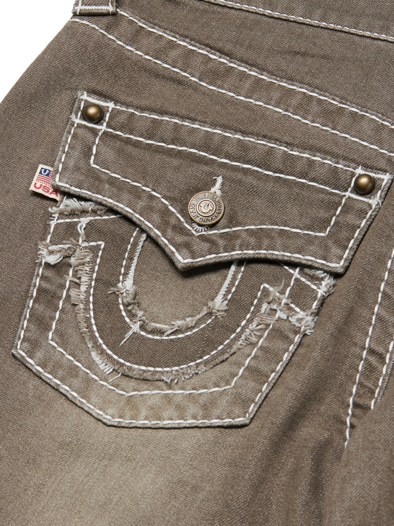【NOMANUAL×TRUE RELIGION】NO RELIGION BOOTCUT DENIM PANTS