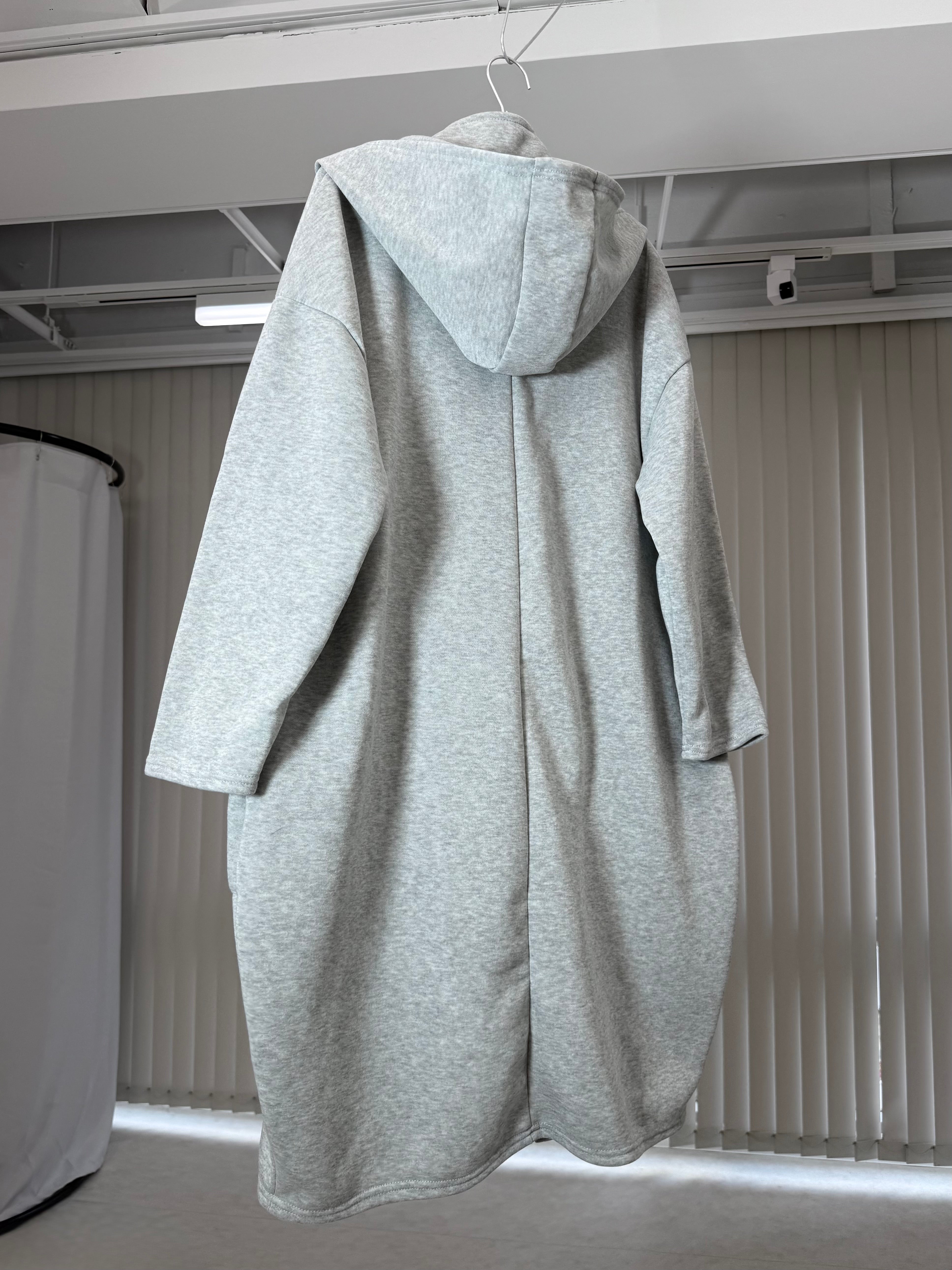 国際配送【Nerd out XU】big layered zip hoodie (2color) / 【ナードアウトエックスユー】ビックレイヤードジップフーディー