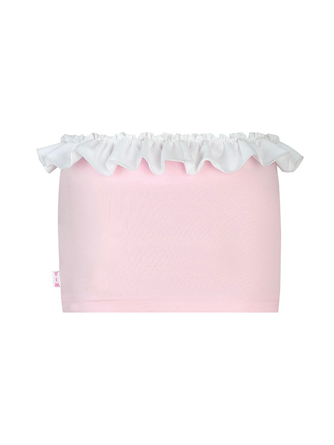 【W.I.A】W X N PINK MINI SKIRT 006