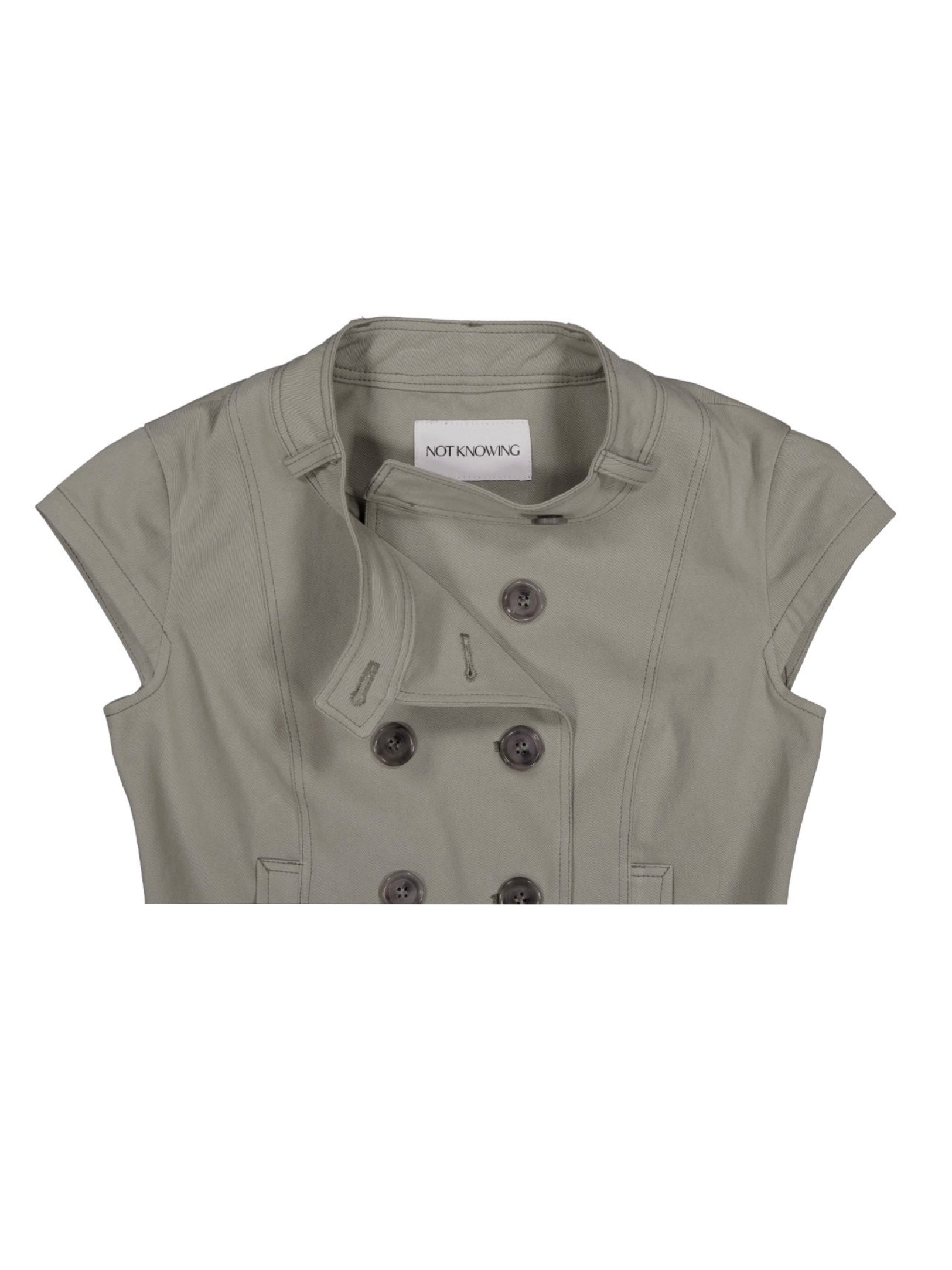 6/6 20:00発売【NOT KNOWING】Short Sleeve Double Jacket
