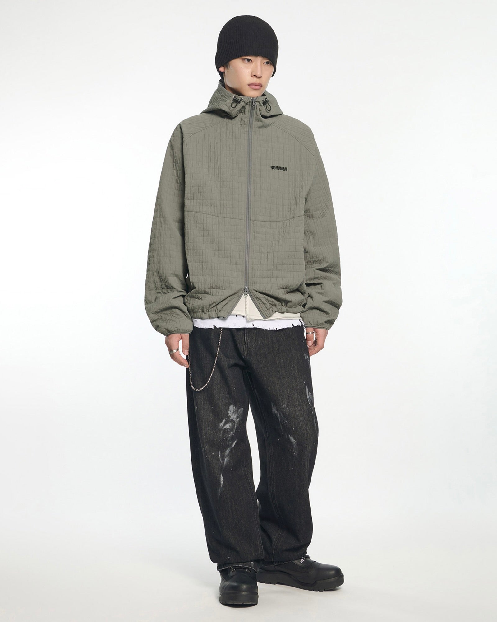 【NOMANUAL】GRID WINDBREAKER