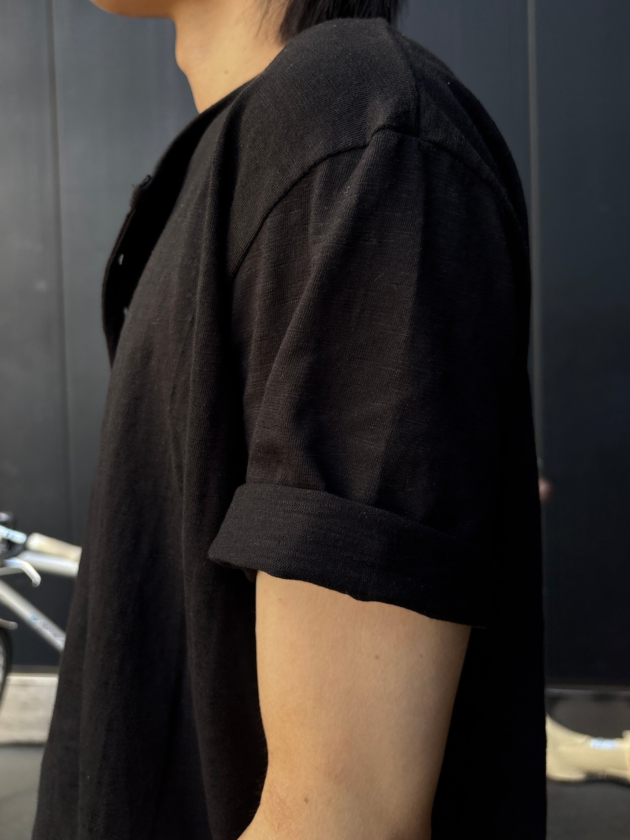 【youll】basic henley neck tee (2color)