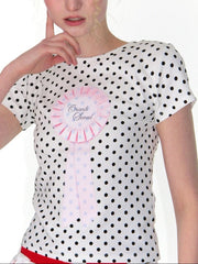 【CRANK】ROSETTE GRAPHIC TOP