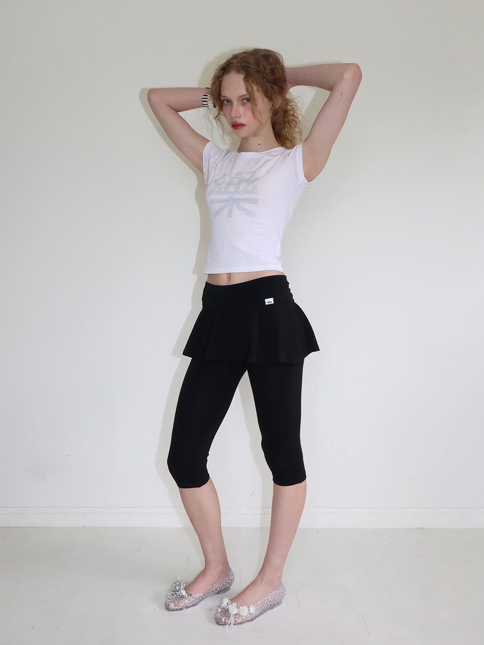 【CRANK】ROCK PIXEL SLIM TOP