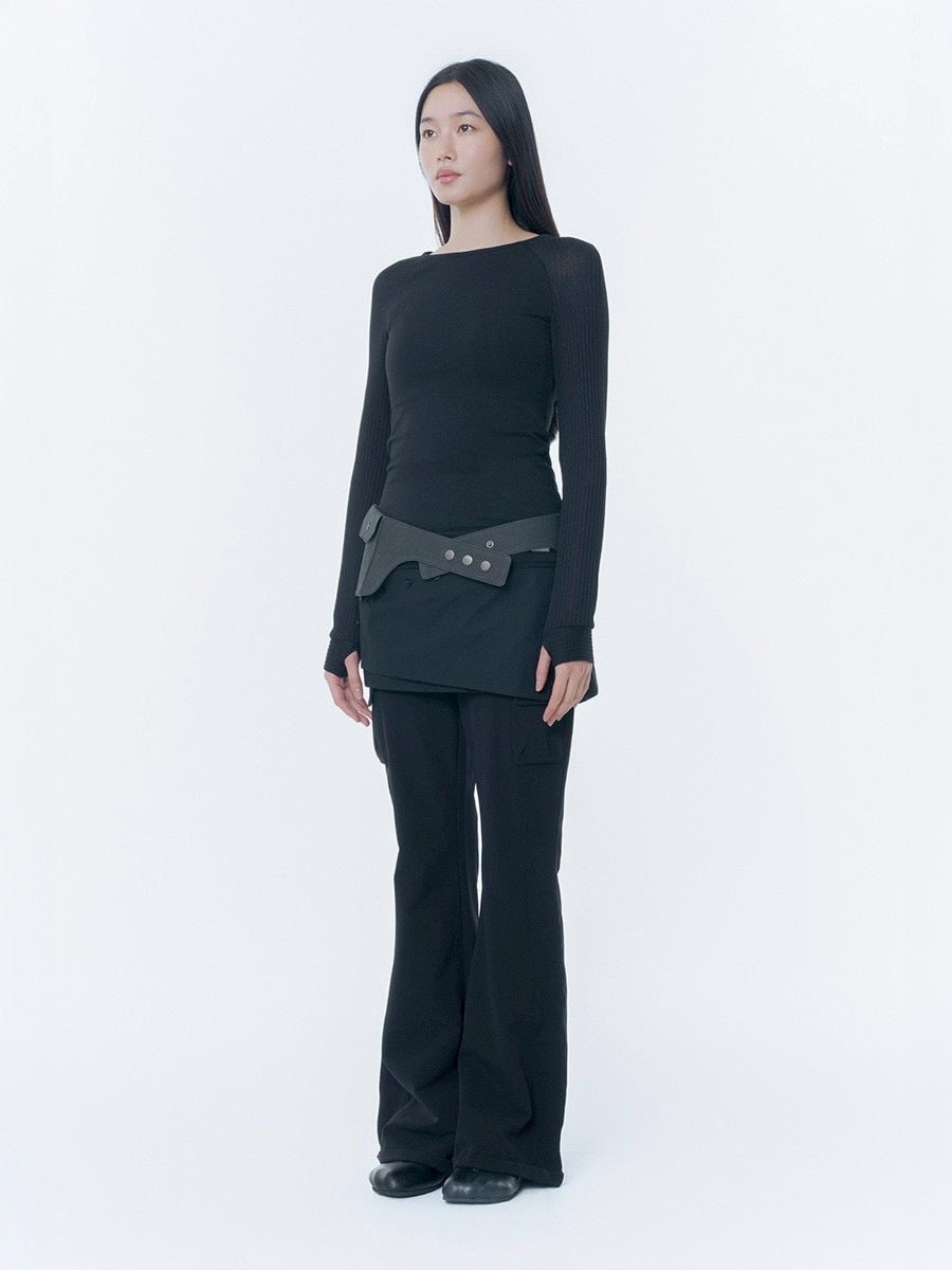 【Miseki seoul】Flap cotton belt