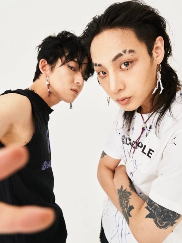 【BYBE RECORDS × BLACK PURPLE】Leather Piercing