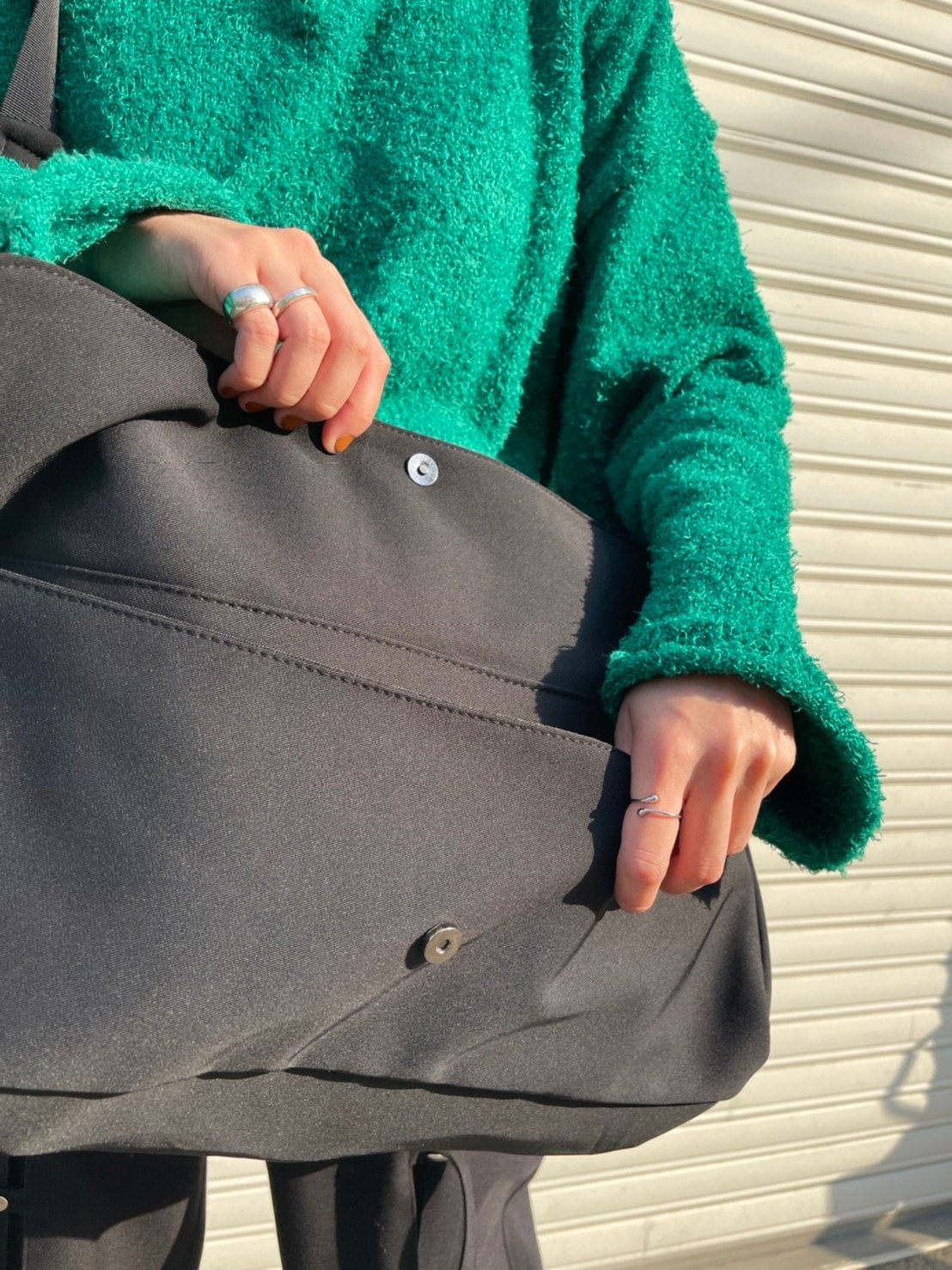 受注制【Chikashitsu +】design shoulder bag