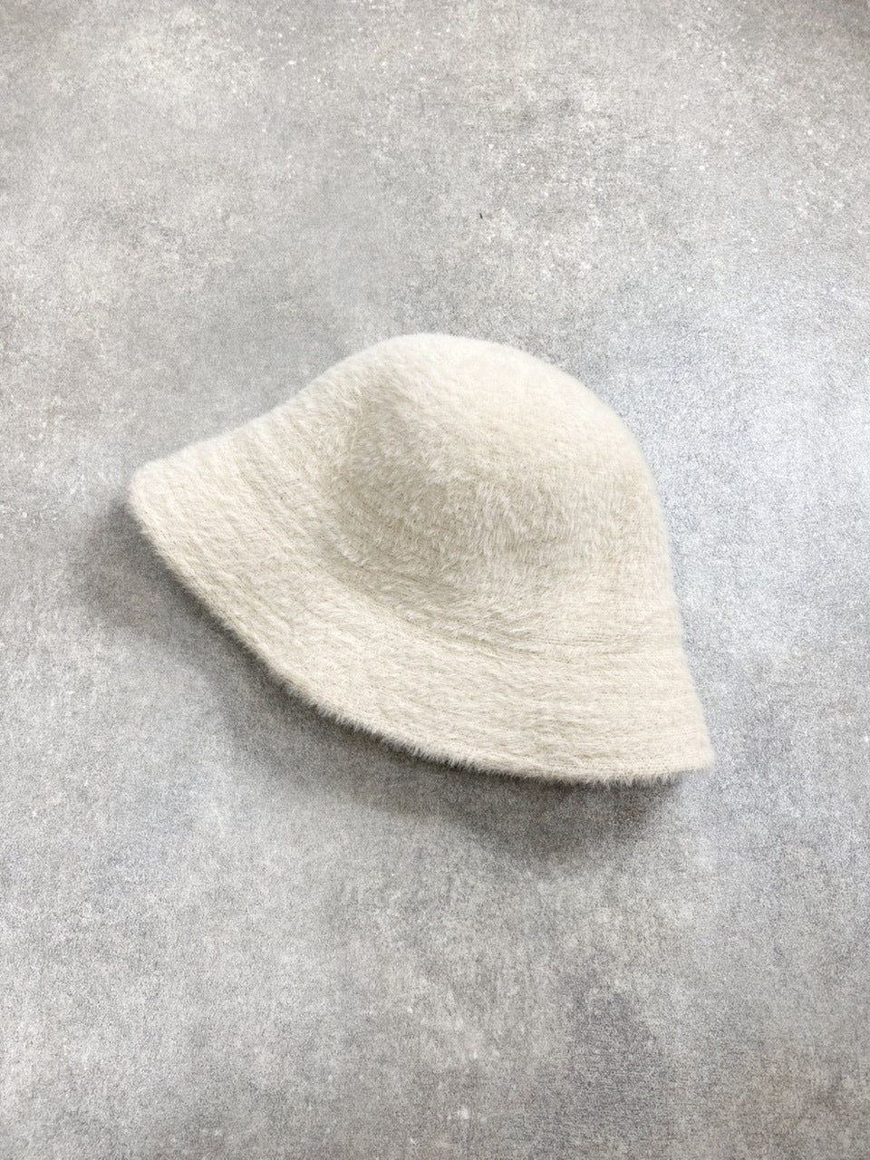 受注制【Chikashitsu +】knit bucket hat (2color)