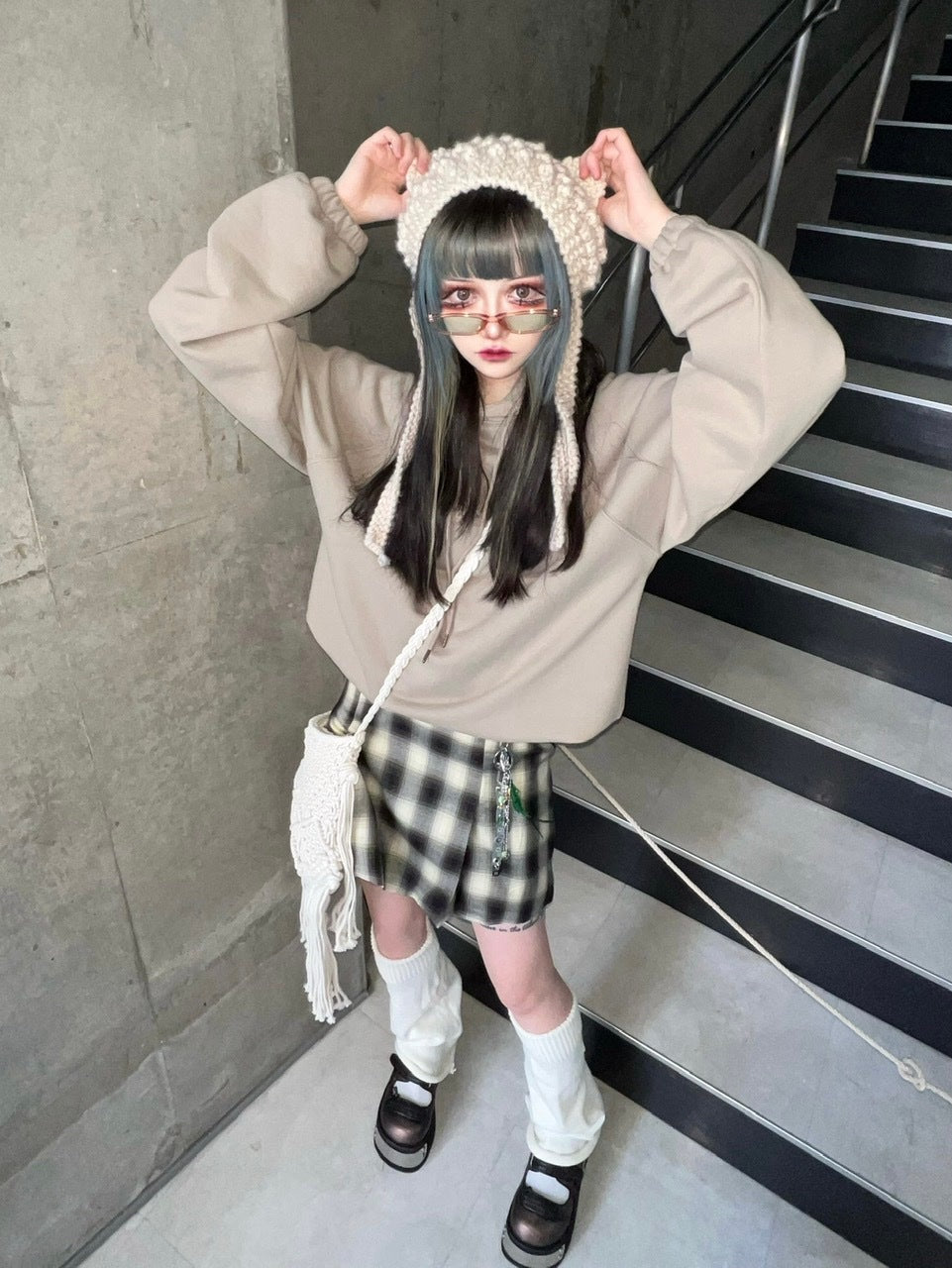 【Never mind the XU】color sunglasses 2 (7color)