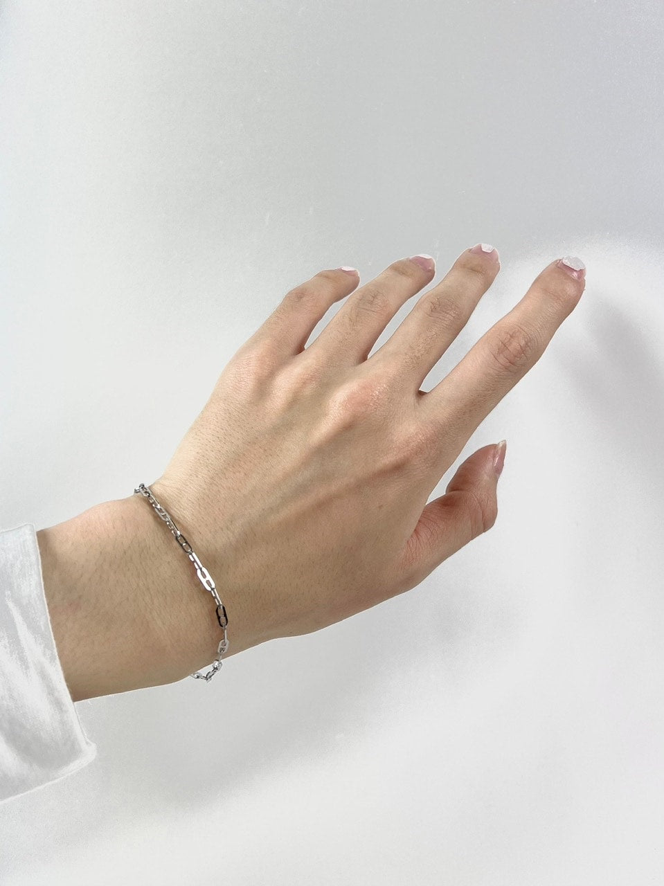 受注制【Chikashitsu +】line chain bracelet (2color)