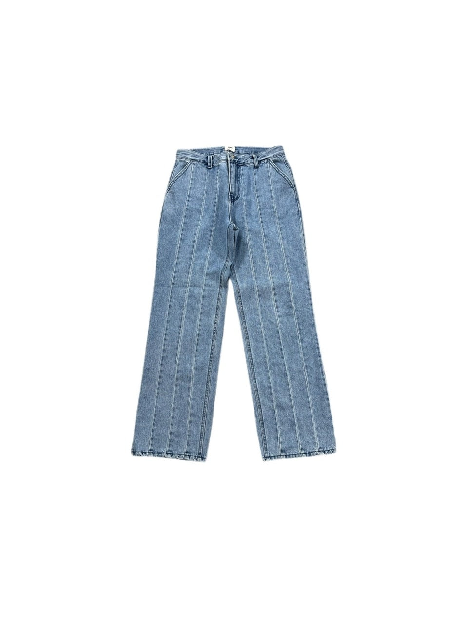 受注制【Chikashitsu +】stitch design denim pants (2color)