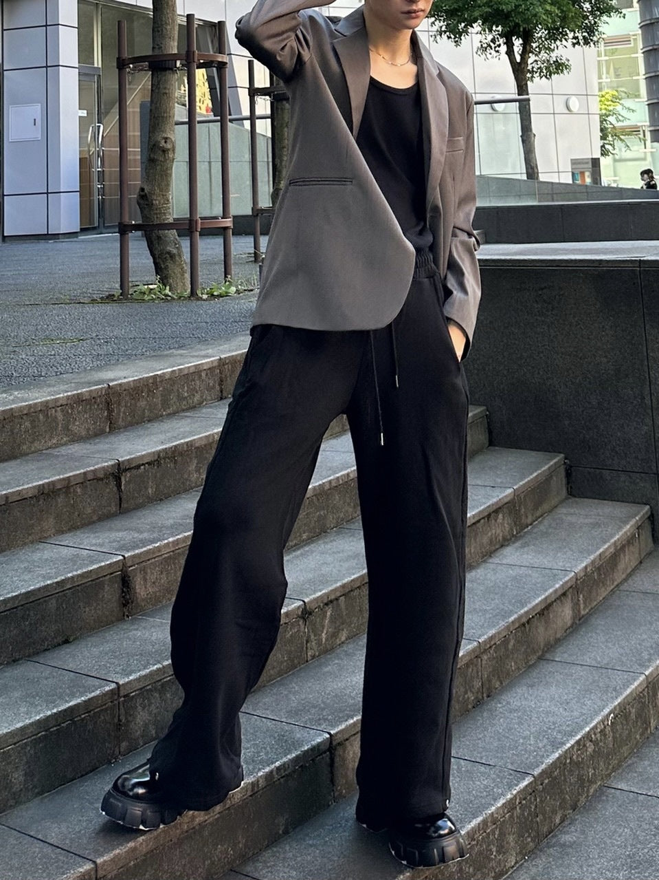 受注制【Chikashitsu +】design sole shoes