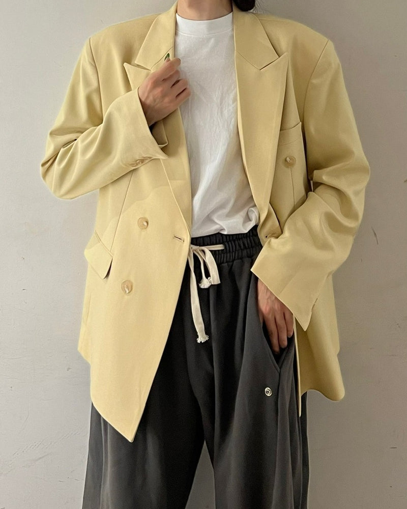 【Chikashitsu +】double jacket (3color)