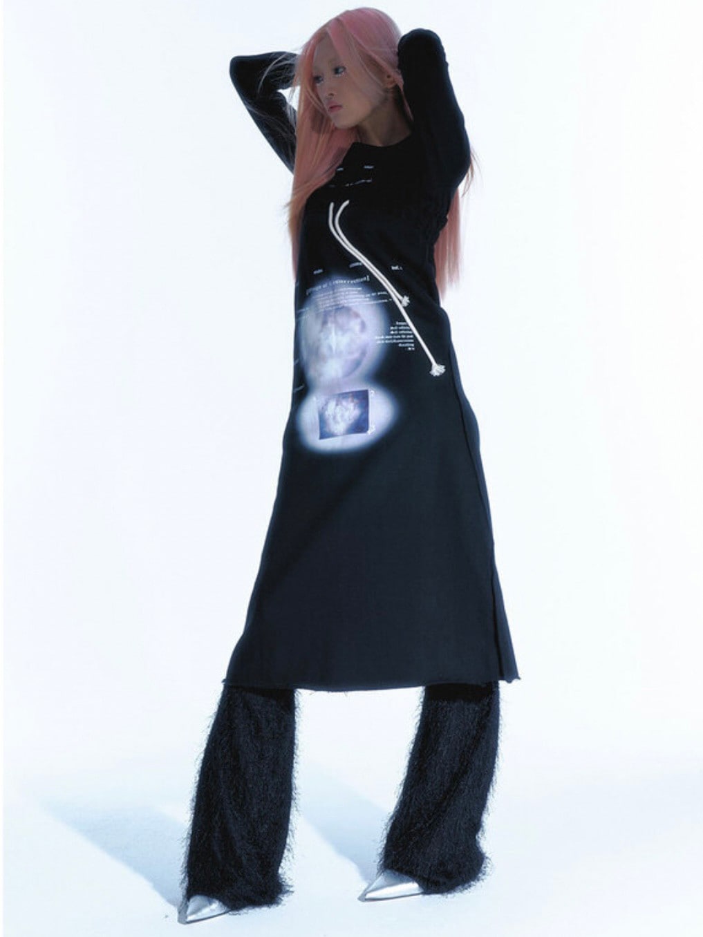 【ROSEAPPLE STUDIO】223 BRUSH LEG WARMER