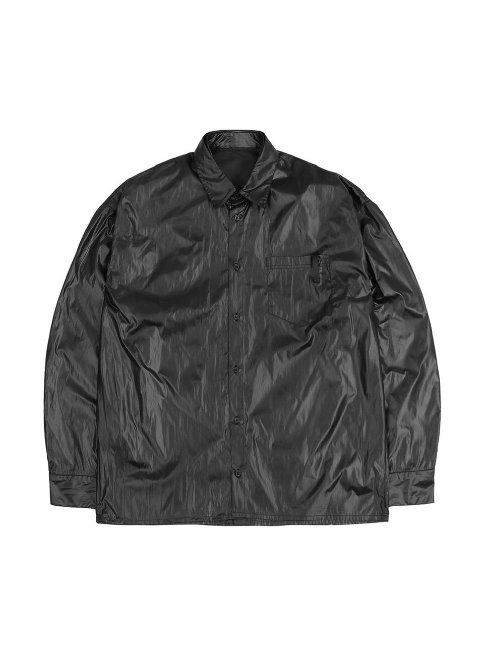 【OY】LAYERED PANEL LOGO SHIRTS