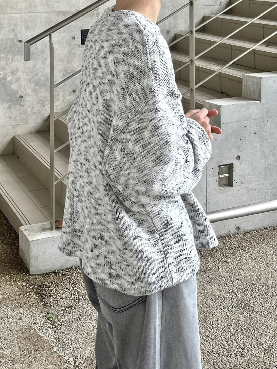 【youll】mix knit (2color)