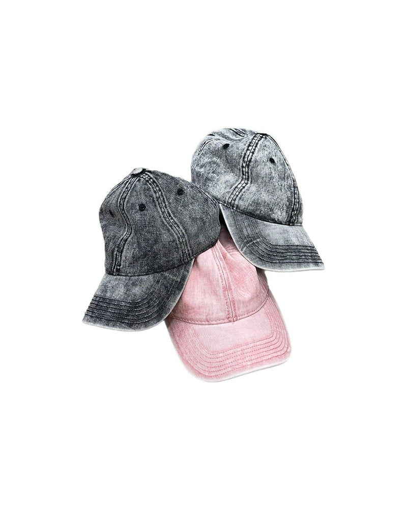 受注制【Chikashitsu +】vintage wash cap (3color)