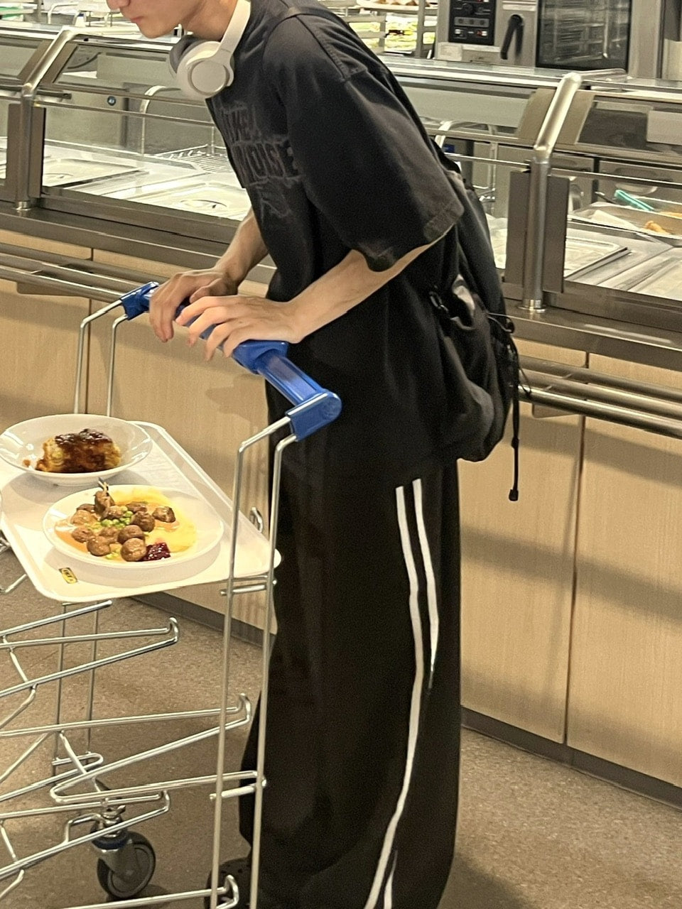 受注制【youll】track wide pants (2color)